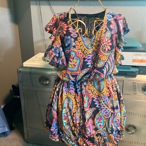 Never wore colorful, juicy couture dress